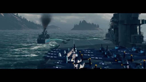 World of Warships: Wings Over the Water