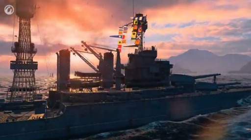 World Of Warships の開発者日記第7回を公開 特殊な効果が付属する艦艇の 信号旗 と 迷彩 を解説