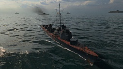 画像ギャラリー No.006のサムネイル画像 / 「World of Warships」の,きっと参考になるはずのムービーを掲載。第2弾は海の殺し屋,駆逐艦がテーマだ