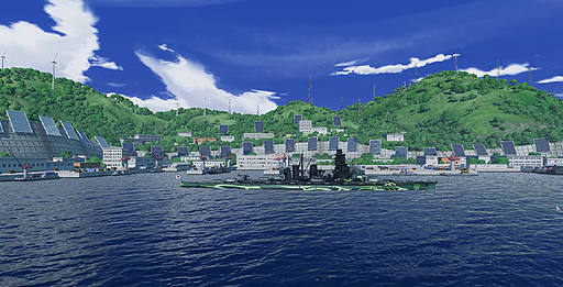 画像ギャラリー No.003のサムネイル画像 / 「World of Warships」とアニメ「蒼き鋼のアルペジオ」で初の“ゲーム内”コラボが発表。第1弾ではゲームに要塞港「横須賀」が登場