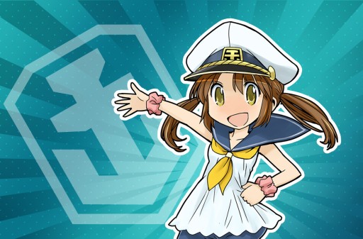 画像ギャラリー No.002のサムネイル画像 / 「World of Warships」村正みかど氏による連載漫画「ぷかぷか艦隊」が公開に