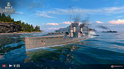画像ギャラリー No.006のサムネイル画像 / 「World of Warships」，ドイツ駆逐艦が登場するアップデート0.5.16が実装