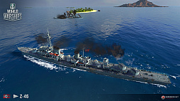 画像ギャラリー No.008のサムネイル画像 / 「World of Warships」，ドイツ駆逐艦が登場するアップデート0.5.16が実装