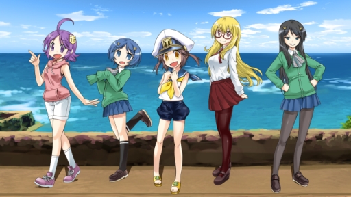 画像ギャラリー No.007のサムネイル画像 / 「World of Warships」のLINEスタンプ「ぷかぷか艦隊スタンプ」が8月17日に発売