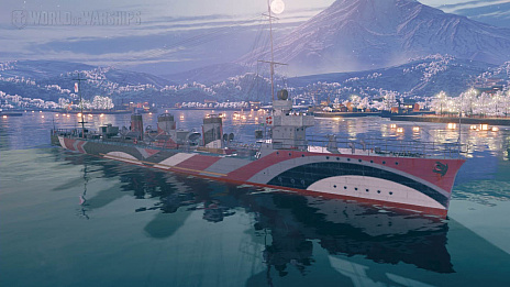 World Of Warships 新規登録者を対象に 日本のプレミアム艦艇4隻を先着3000人にプレゼント