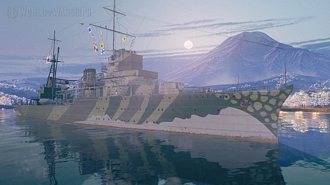 World Of Warships 新規登録者を対象に 日本のプレミアム艦艇4隻を先着3000人にプレゼント