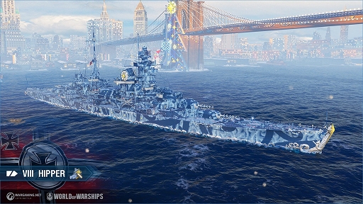 画像ギャラリー No.007のサムネイル画像 / 「World of Warships」,アップデート 0.8.11を実施。年末年始お祝いイベントや新機能「造船所」が実装