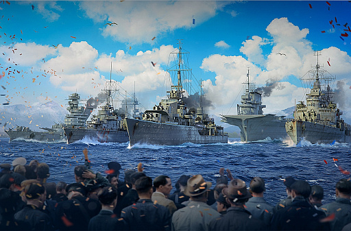 画像ギャラリー No.001のサムネイル画像 / 「World of Warships」,ノートPCやAmazonギフト券が抽選で当たるGWキャンペーンが開催。漆塗り風迷彩の販売も
