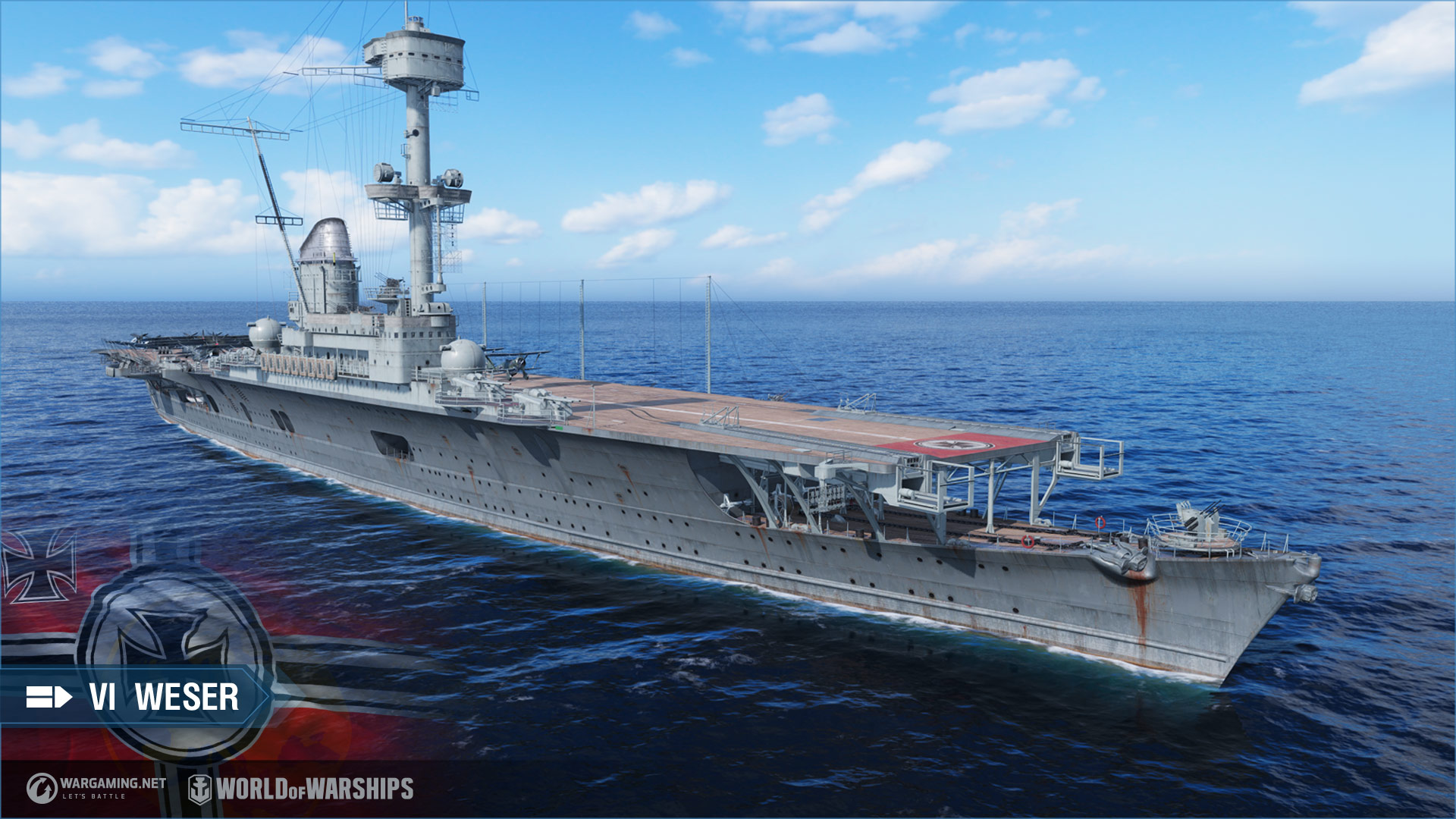 World Of Warships にドイツの空母が登場 3隻のドイツ空母がアーリーアクセスに