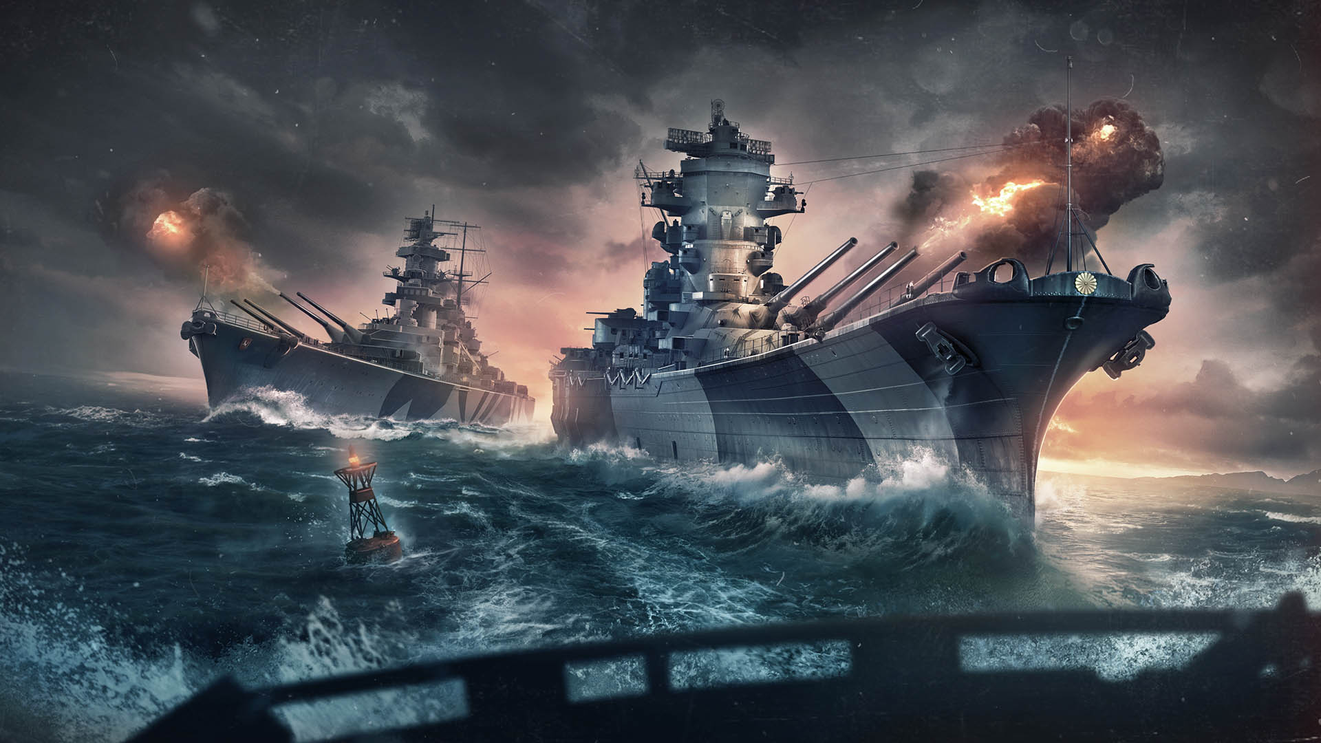 World Of Warships の最新アップデートで 純粋な砲撃戦を楽しめる新モード グランドバトル 実装