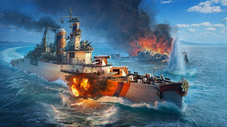 画像集#023のサムネイル/「World of Warships」の大規模アップデート“0.10.8”が実装に。トランスフォーマーコラボ第2弾が9月24日より開催