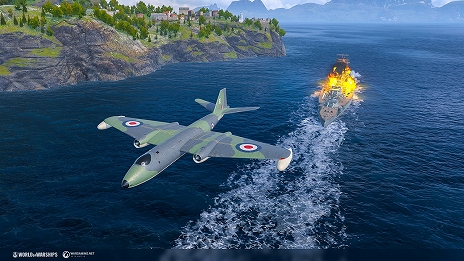 画像ギャラリー No.008のサムネイル画像 / 「World of Warships」に最新アップデート“0.11.1”実施。新たな期間限定モード“飛行船ダービー”や新航空母艦2隻が登場