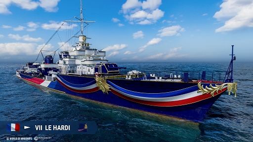 ꡼ No.003Υͥ / World of Warshipsס6ɤΥե󥹶Ϥɲä䡤Ʈס֥⡼ɡåեפʤɤåץǡȡ13.6ˤ»