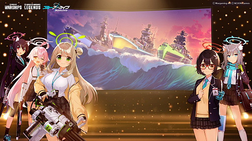 画像ギャラリー No.001のサムネイル画像 / 「World of Warships」×「ブルーアーカイブ」スペシャルトークショーレポート。艦船のカラーリングなどコラボに向けたこだわりが明かされた