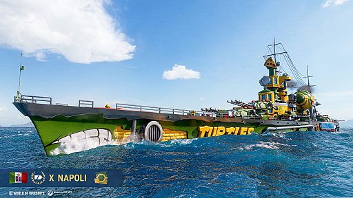 画像ギャラリー No.006のサムネイル画像 / 「World of Warships」,「ミュータント・タートルズ」とコラボした特別コンテンツを手に入れて大海原に乗り出そう