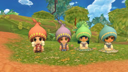 画像ギャラリー No.004のサムネイル画像 / 「晴空物語」アイテムモールに森の精霊服CPと森の精霊ドレスCPが登場