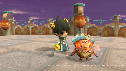 画像ギャラリー No.002のサムネイル画像 / 「ミルキー・ラッシュ」，新たな騎乗ペットとして「蒼龍」が8月27日に登場