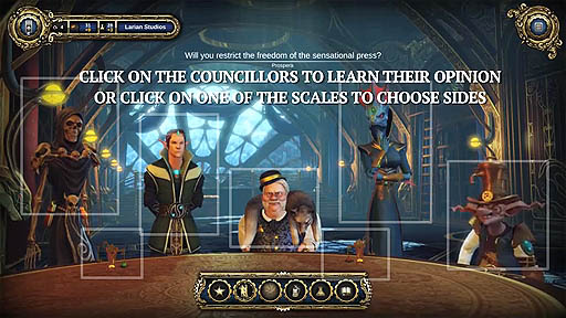 Divinity Dragon Commander: Interactive Politics