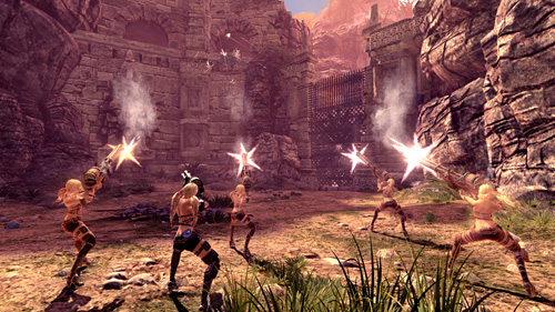 ���������꡼ No.003�Υ���ͥ������ / ��TGS 2011�Ͽ������μ�ʬ��Ⱥ����ɤ��뽨�������󡣡�X-Blades�פ�Gaijin����ݤ��뿷���BLADES of TIME�פΥץ쥤��ݡ��Ȥ�Ǻ�