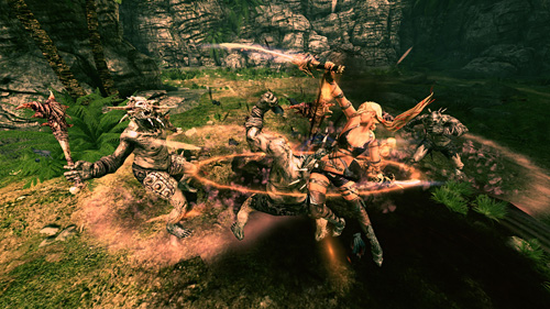 ���������꡼ No.005�Υ���ͥ������ / ��TGS 2011�Ͽ������μ�ʬ��Ⱥ����ɤ��뽨�������󡣡�X-Blades�פ�Gaijin����ݤ��뿷���BLADES of TIME�פΥץ쥤��ݡ��Ȥ�Ǻ�