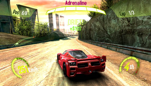 Tgs 11 Ps Vita用ソフト Asphalt Injection は夢のスーパーマシンで公道を爆走するレースゲーム