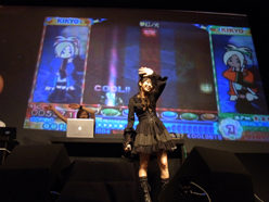 TGS 2011θۿꡪ Des-ROWTRAΥ饤֤Ԥ줿pop'n music portable2 Special Stage at TGS2011ץݡ