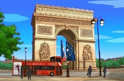 画像集#003のサムネイル/セガ，3DS「リズム怪盗R 皇帝ナポレオンの遺産」を2011年冬に発売決定。パリを舞台に展開するストーリーを，怪盗Rと共に“リズム”で紐解くADV