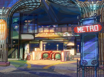 画像ギャラリー No.053のサムネイル画像 / 「リズム怪盗R 皇帝ナポレオンの遺産」,中盤以降の詳細なストーリーと新たなリズムゲームが公開に