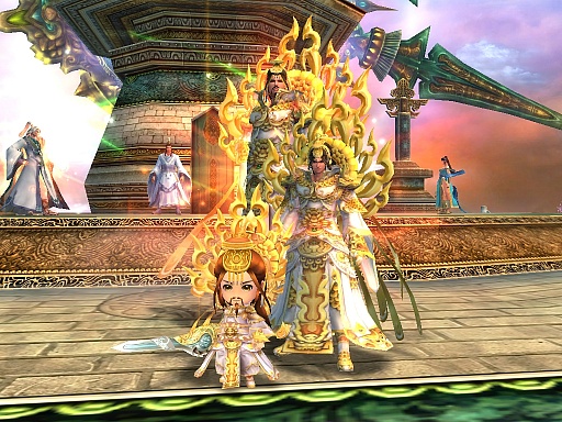 画像ギャラリー No.020のサムネイル画像 / 「ソードオブリベリオン」に1周年記念アイテムが登場。霊獣外観「チビ天帝」も