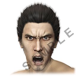 画像ギャラリー No.001のサムネイル画像 / 「龍が如く」シリーズのLINE向けスタンプが登場。男気溢れるデザインが40種