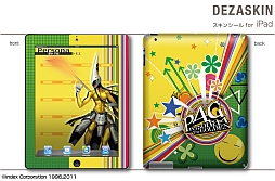 P4 ザ・ゴールデン」デザインのiPad用スキンシールとメガネケースが登場