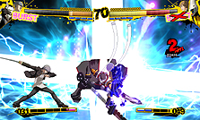 画像ギャラリー No.004のサムネイル画像 / 「ペルソナ4 ジ・アルティメット イン マヨナカアリーナ」最新情報。各キャラの超必殺技・覚醒超必殺技および,ステージの内容が明らかに