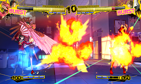 画像ギャラリー No.013のサムネイル画像 / 「ペルソナ4 ジ・アルティメット イン マヨナカアリーナ」最新情報。各キャラの超必殺技・覚醒超必殺技および,ステージの内容が明らかに