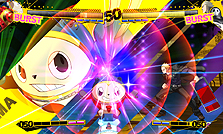 画像ギャラリー No.023のサムネイル画像 / 「ペルソナ4 ジ・アルティメット イン マヨナカアリーナ」最新情報。各キャラの超必殺技・覚醒超必殺技および,ステージの内容が明らかに