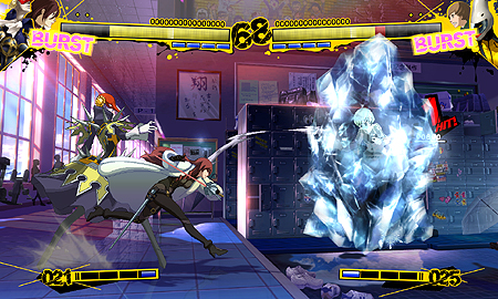 画像ギャラリー No.033のサムネイル画像 / 「ペルソナ4 ジ・アルティメット イン マヨナカアリーナ」最新情報。各キャラの超必殺技・覚醒超必殺技および,ステージの内容が明らかに