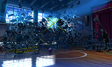 画像ギャラリー No.048のサムネイル画像 / 「ペルソナ4 ジ・アルティメット イン マヨナカアリーナ」最新情報。各キャラの超必殺技・覚醒超必殺技および,ステージの内容が明らかに