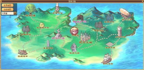 画像ギャラリー No.004のサムネイル画像 / 「パラダイス☆ファンタジー」,ストーリー背景や各マップをムービーで先行公開