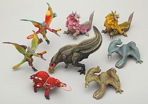画像ギャラリー No.005のサムネイル画像 / 「MH3（トライ）G」の“獄狼竜”が早くもフィギュア化。12月中旬登場