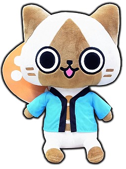 画像ギャラリー No.001のサムネイル画像 / 夏祭り気分のハッピや団扇を装備したアイルーBIGぬいぐるみが8月中旬登場