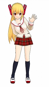 画像ギャラリー No.002のサムネイル画像 / 「こずみっくえんじぇる」クリムローゼのMMD用モデルデータが配信に