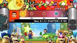 画像ギャラリー No.003のサムネイル画像 / 「太鼓の達人Wii」収録曲は100曲,どんちゃんの着せ替え衣装もどどーんと100着に増量して11月23日に発売