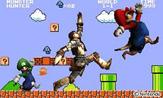 画像ギャラリー No.002のサムネイル画像 / 「モンスターハンター4」任天堂の人気キャラクターとのコラボが決定。セブンスポットで配信されるイベントクエストに挑戦してマリオ&ルイージになりきれるオトモ装備を作ろう