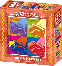 画像集#004のサムネイル/「モンスターハンター」シリーズのキャラクター達がジグゾーパズルで登場