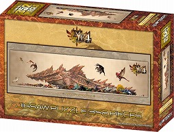 画像集#010のサムネイル/「モンスターハンター」シリーズのキャラクター達がジグゾーパズルで登場