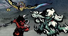 画像ギャラリー No.006のサムネイル画像 / 「墨鬼 SUMIONI」,Twitterで応援メッセージを募集。優秀者にはPS Vitaが