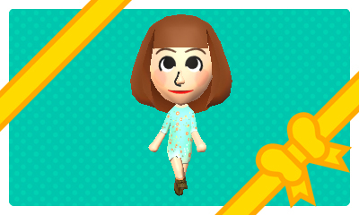 画像ギャラリー No.002のサムネイル画像 / 「トモダチコレクション 新生活」に追加配信アイテム「春のワンピース」登場。「ニンテンドー3DS画像投稿ツール」で写真へのコメント付加/共有も可能に