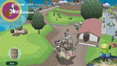 画像ギャラリー No.013のサムネイル画像 / ありんこから高層ビルまでなんでも巻き込んでしまおう。「塊魂 ノ・ビ〜タ」,さまざまなシチュエーションのミッション内容を発売前にチェック