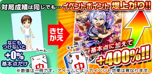 画像ギャラリー No.003のサムネイル画像 / 「ジャンナビ麻雀オンライン」,バレンタインイベント「雀甘杯」開催中。マイキャラガチャ販売開始も