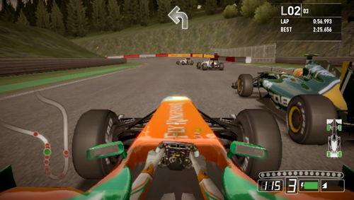 画像ギャラリー No.006のサムネイル画像 / 「F1 2011」のPS Vita版&ニンテンドー3DS版の発売が決定。最大4人でのマルチプレイに対応
