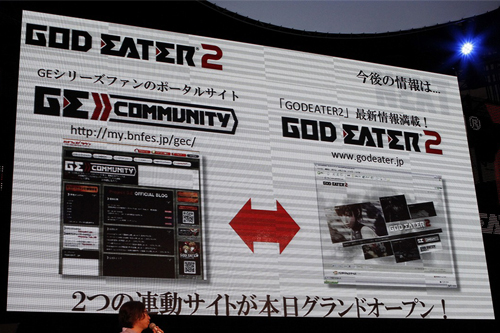꡼ No.018Υͥ / TGS 2011ϡBURSTפΥǡϢưǤ⡪GOD EATER 2ʲˡȯɽξܺ٤ݡ